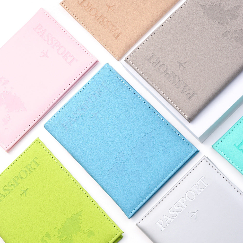 Passport Book Holder for Men & Women – Travel Wallet & Cover Case