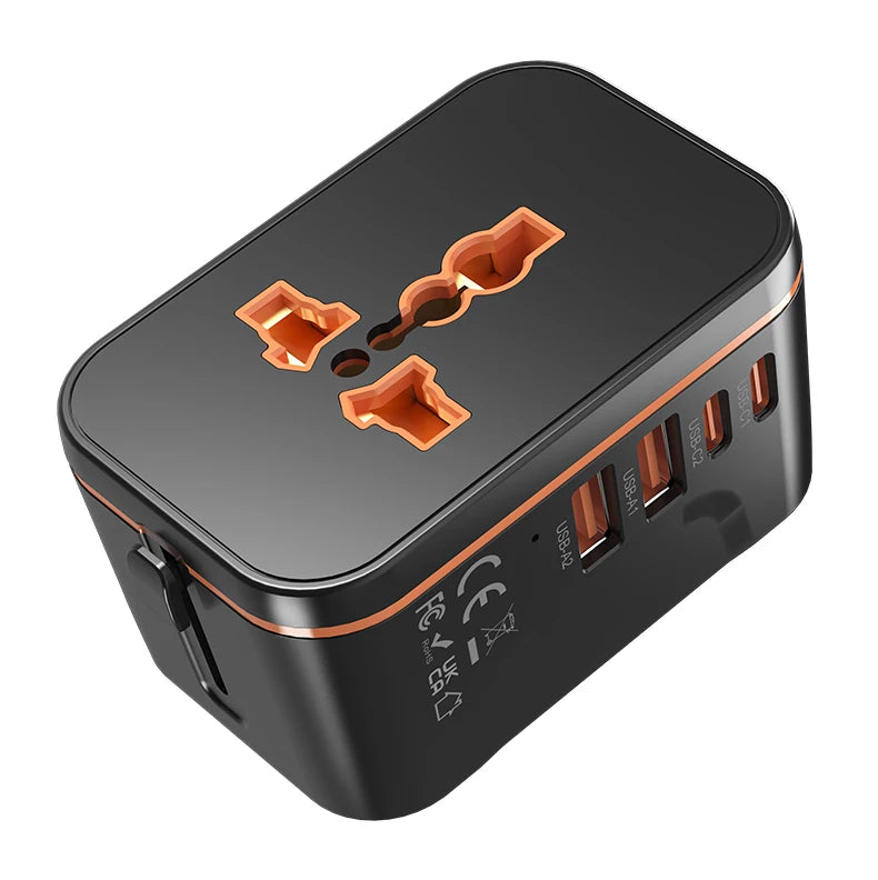 Northbound Multi-Port Travel Charger — Fast Charge Worldwide Adapter