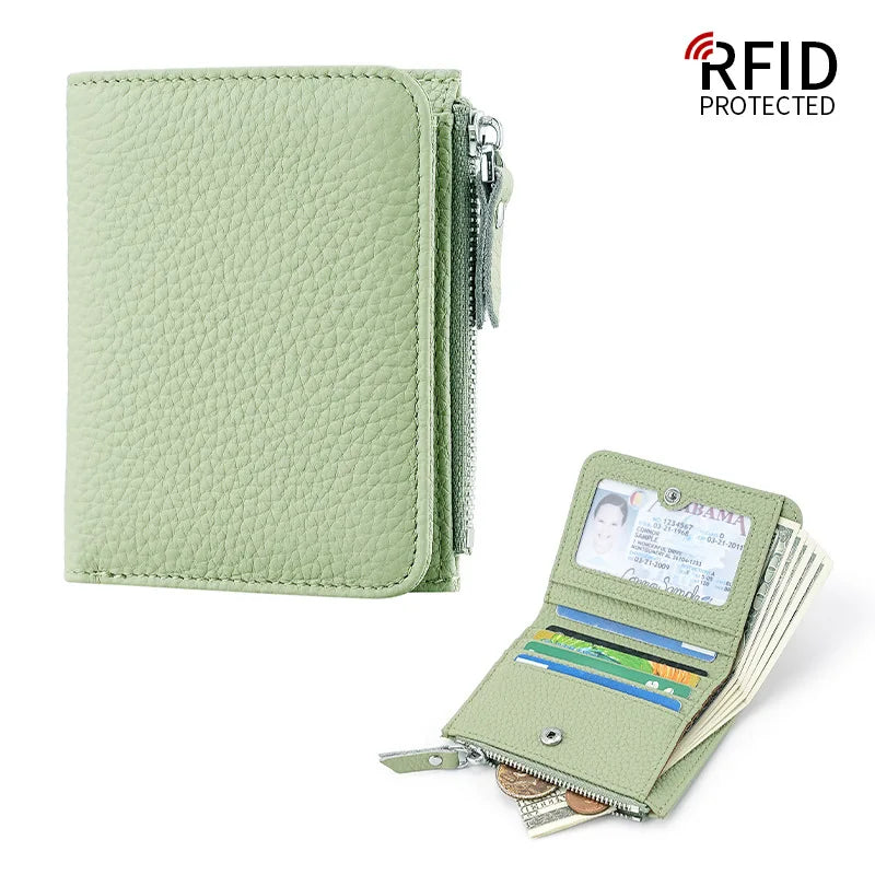 Women's RFID Leather Bifold Wallet